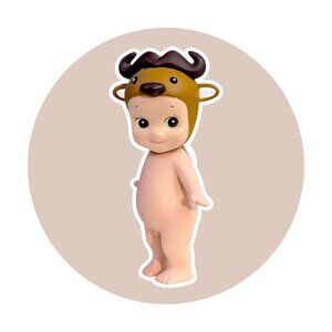 Sonny Angel Action Figure Toy: Buffalo, 3.25 in.